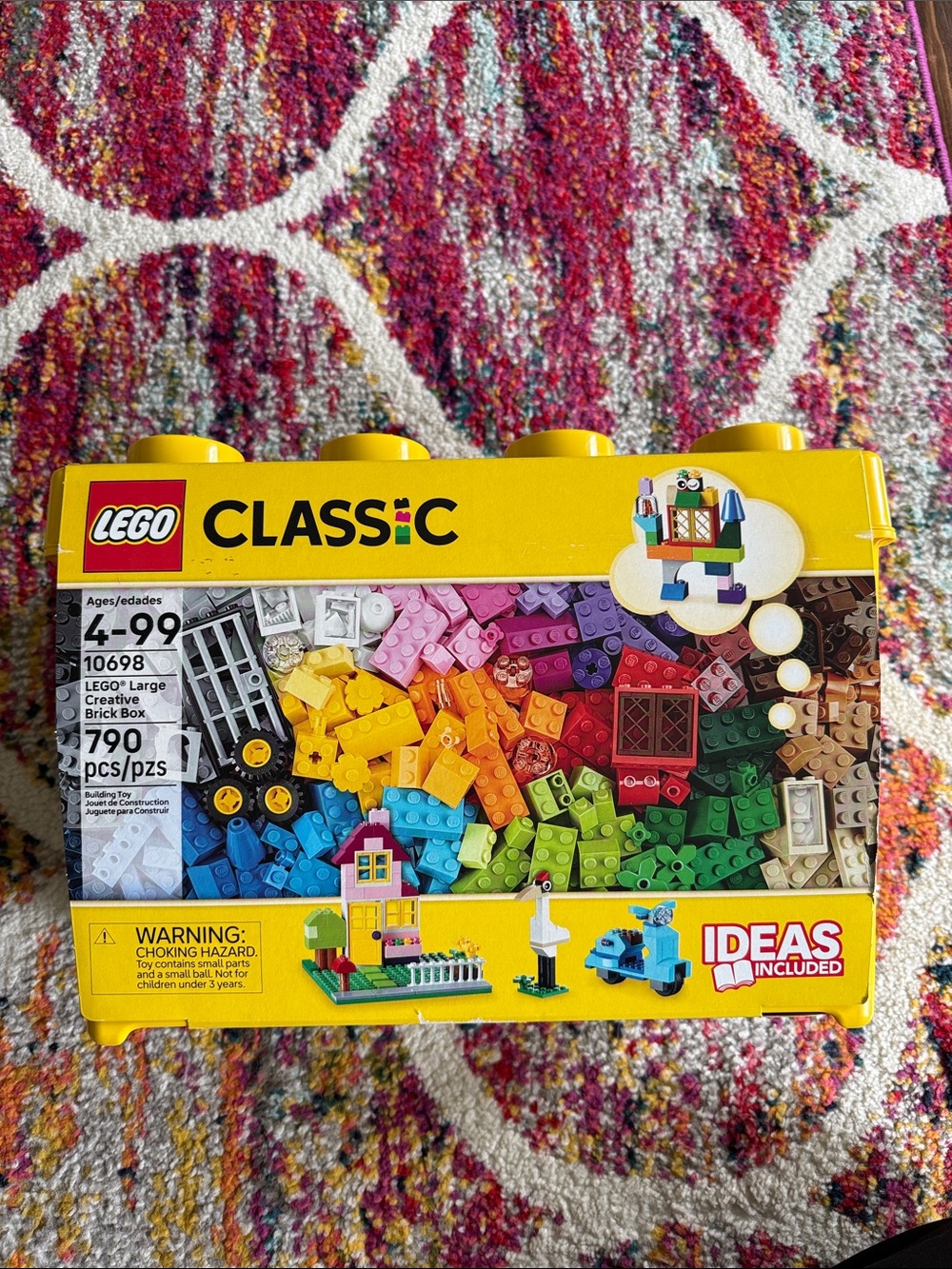 Lego Classic Brick Box -  with Multicolor Bricks